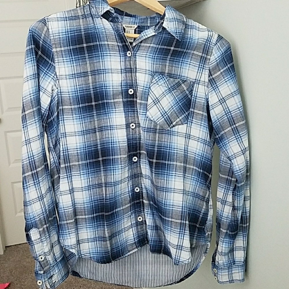 Plaid Button Up Shirt